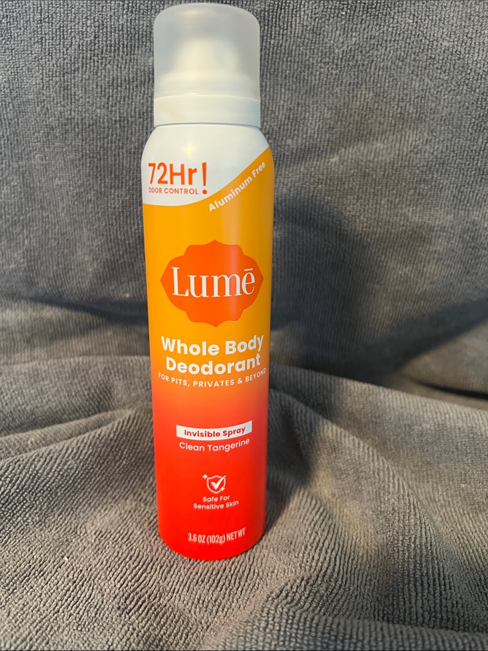 Lumē Whole Body Deodorant Spray - Clean Tangerine